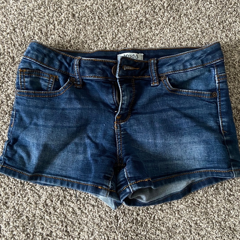 Dark Wash Jean Shorts